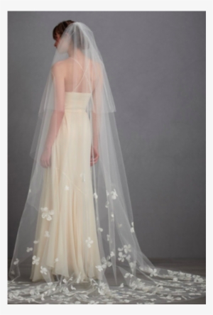 Pin It - Hand Painted Wedding Veils