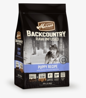 Backcountry - Raw Infused - Puppy Recipe - Merrick Dog Food Backcountry Puppy