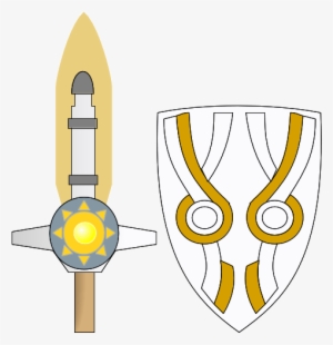 Dominoieus's Tenkai Sheild Of Defense And Sun Sword - Portable Network Graphics