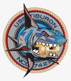 Tiburon 10th Logo - Uss Tiburon