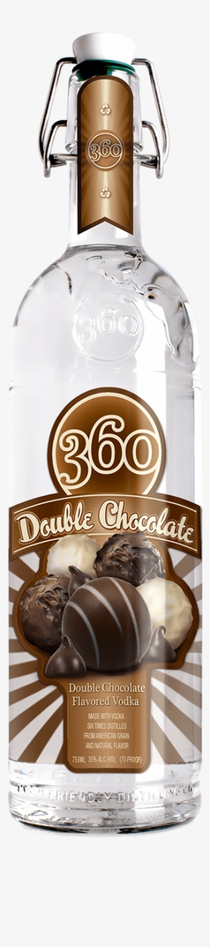 360 Double Chocolate Flavored Vodka - 360 Double Chocolate Vodka - 750 Ml Bottle