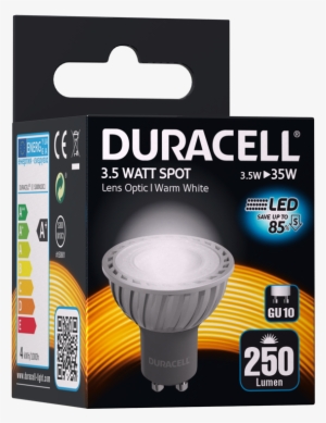 Duracell® Led S300n10c1 - Gu10 Spot, 4,8w / 50w - Non Dimmable