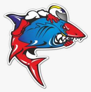 Car & Motorbike Stickers - Dibujos Del Tiburon Del Junior