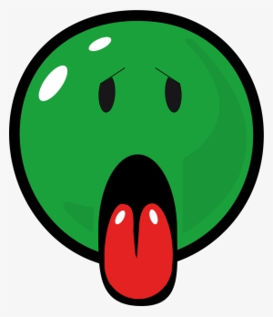 Fatique Smiley Face Clipart - Circle