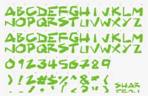 Font Crazy Guy Preview - Font