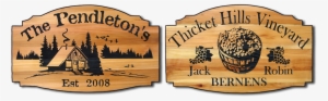 Posted In Business Sign, Cabin Sign, Carved Wood - Business Signs
