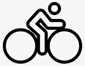 Man Riding A Bike Comments - Desenho Andando De Bike