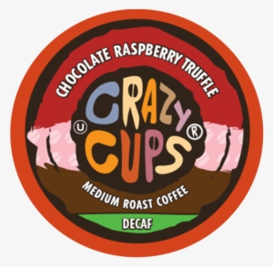 Crazy Cups Decaf Chocolate Raspberry Truffle, Single