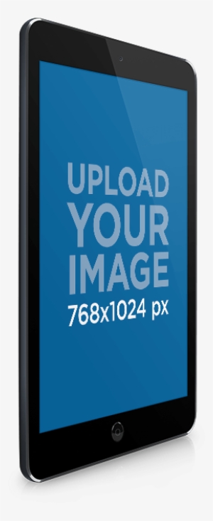 Angled Black Ipad Png On Clear Background - Tablet Computer
