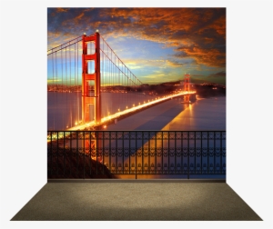 Golden Gate At Dusk - Golden Gate Bridge