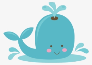 Cartoon Whale Png - Whale Cute Clipart