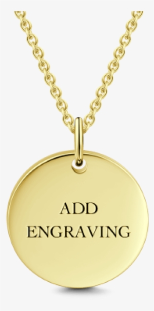 Free Shipping Orders Over $49 - 14k Gold Plated Engraved Heart Necklace