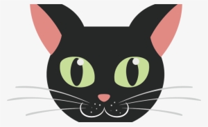 Black Cat Face Image Freeuse Download Techflourish - Cara De Gato Negro Animado