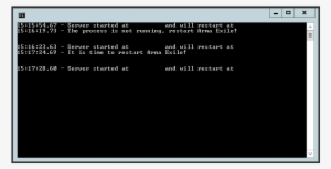 Server Restart - Server
