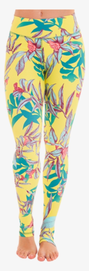 Om Legging Sunny Day - Liquido Active Om Yoga Legging Peach Morning