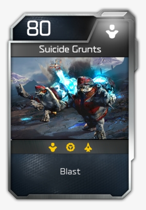Grunts Blast - Halo Wars 2 Cartas
