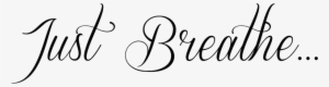 The Concept Is To Be Aware And In Control Of Your Breathing, - Acta Non Verba Tattoo Font