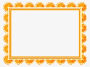 Orange Picture Frames Film Frame Encapsulated Postscript - Orange Rectangle Frames Clipart