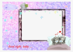Good Night, My Little Baby - Molduras Para Foto De Boa Noite