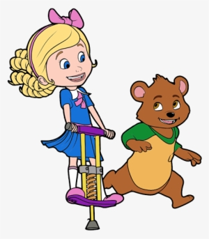 Goldie And Bear Transparent Background - Goldie And The Bear Characters