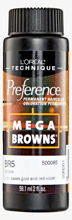 L'oreal Br5 Mocha Permanent Hair Color By Preference - L'oreal Preference Mega Browns Permanent Haircolor