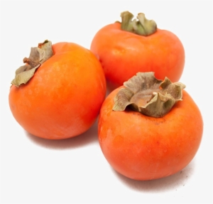 Three Persimmon Png Image - Fuyu Persimmon