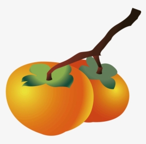 Two Persimmon Png Transparent Image - Persimmon