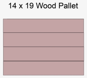 14 X 19" Standard Pallet - Pallet