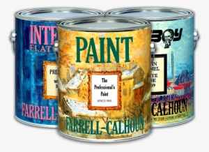 The Professional's Paint - Empty Paint Cans Png