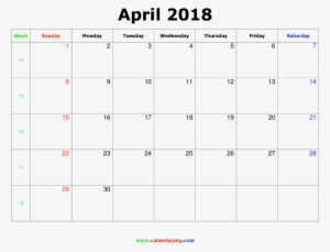 Calendar April Png - Printable 2017 Calendar With Canadian Holidays