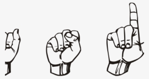 Sign Language 1a - American Sign Language Hands