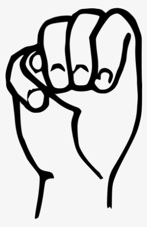 Sign Language M - Letter M In Asl