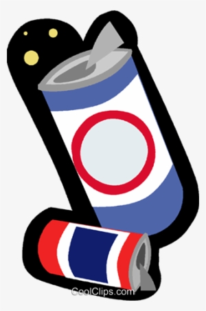Soda Cans Royalty Free Vector Clip Art Illustration
