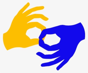 Connect Sign Language Clip Art At Clker - Sign Language Clip Art Png