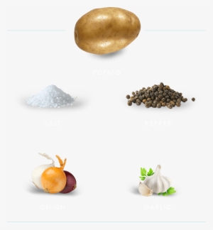 Rice Flour, Salt, Spices And Spice Extract, Onion And - Pepper And Salt Png