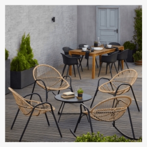 B&q Outdoor Furniture - Cuba Rattan Chair