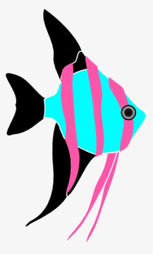 Small - Angel Fish Cartoon Png