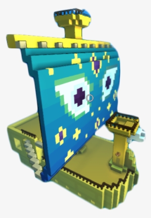 Golden Vendor Ship Ingame - Trove Of Wonder Ship