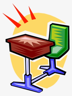 Clean Student Desk Clipart - Desk Clip Art