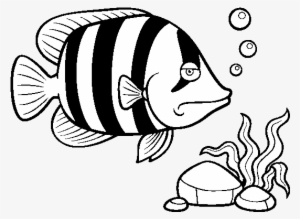 Angelfish Coloring Page - Calendar July Coloring Pages