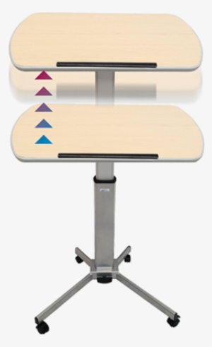 Height Adjustable Tablet Table - Table