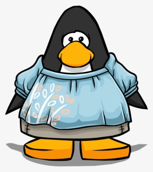 Baby Blue Blouse Pc - Club Penguin Blue Tux