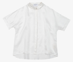 Handwoven Silk-cotton Blouse White Tona
