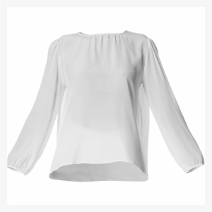 Patricia Ann Brubaker "let It Be" Crimson Silk Blouse - Blouse