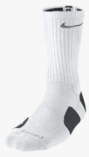 Nike Dri-fit Elite Crew Socks White - Sock