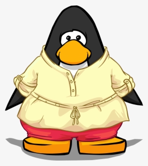 Lemon Button Blouse Pc - Club Penguin Blue Tux
