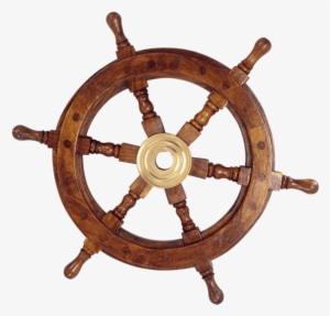Medieval Swords, Renaissance Clothing, Medieval Clothing, - Handcrafted Nautical Decor Wood And Brass Ship Wheel