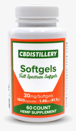 30mg Full Spectrum Cbd Infused Softgels 30 Count