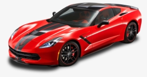 Sports Car Download Png - Red Corvette