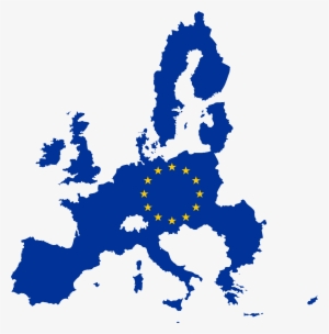 Flag Map Of The European Union - Flag Of European Federation